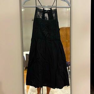 NWT L.A. Heart sleeveless embroidered top lined dress. Small